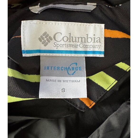 Columbia Nordic Point Printed Interchange Jacket Zebra Stripe Women's Small S - Picture 8 of 9